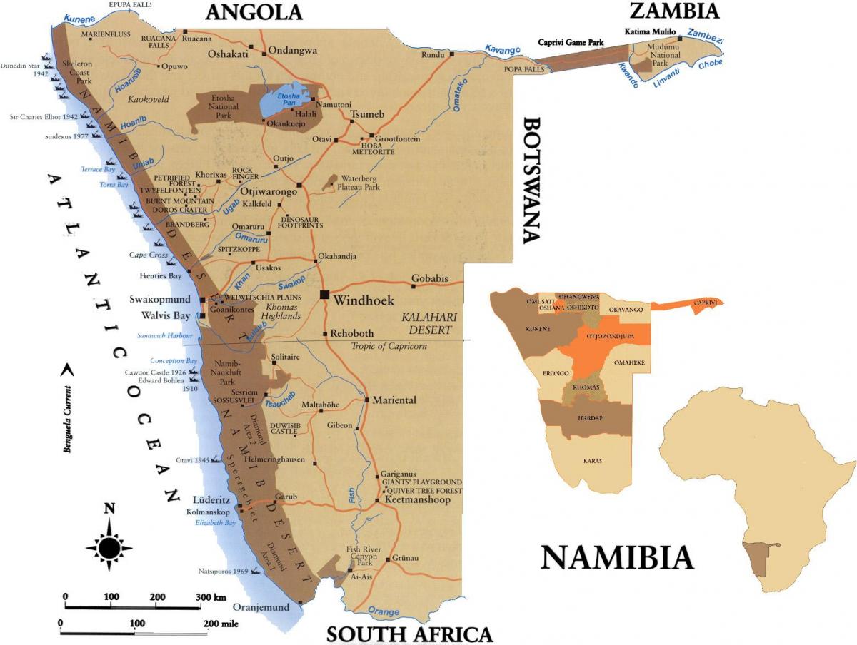خريطة skillsmap ناميبيا